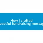 How I crafted impactful fundraising messages